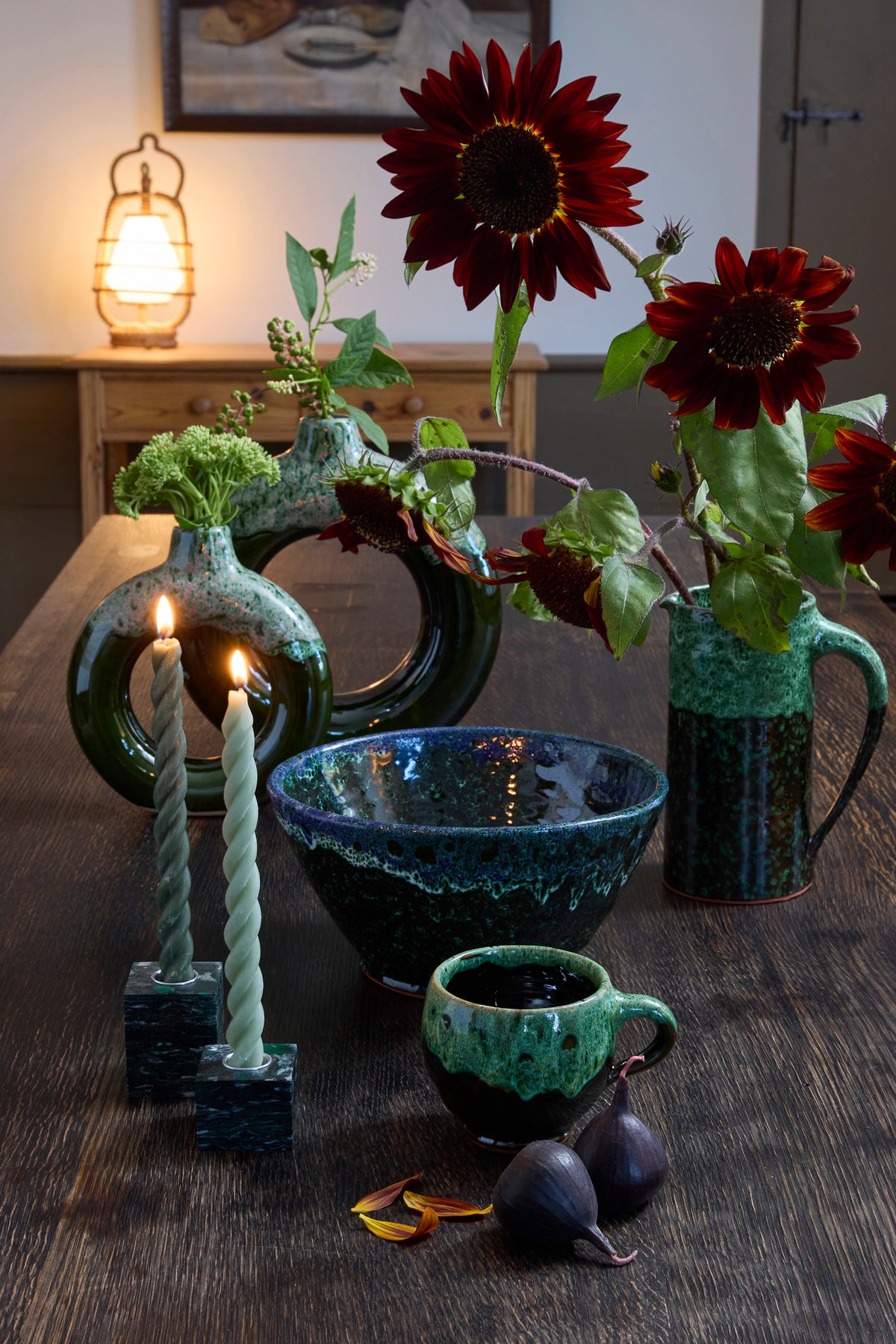 Marrakechi Large Circle Vase in Rose