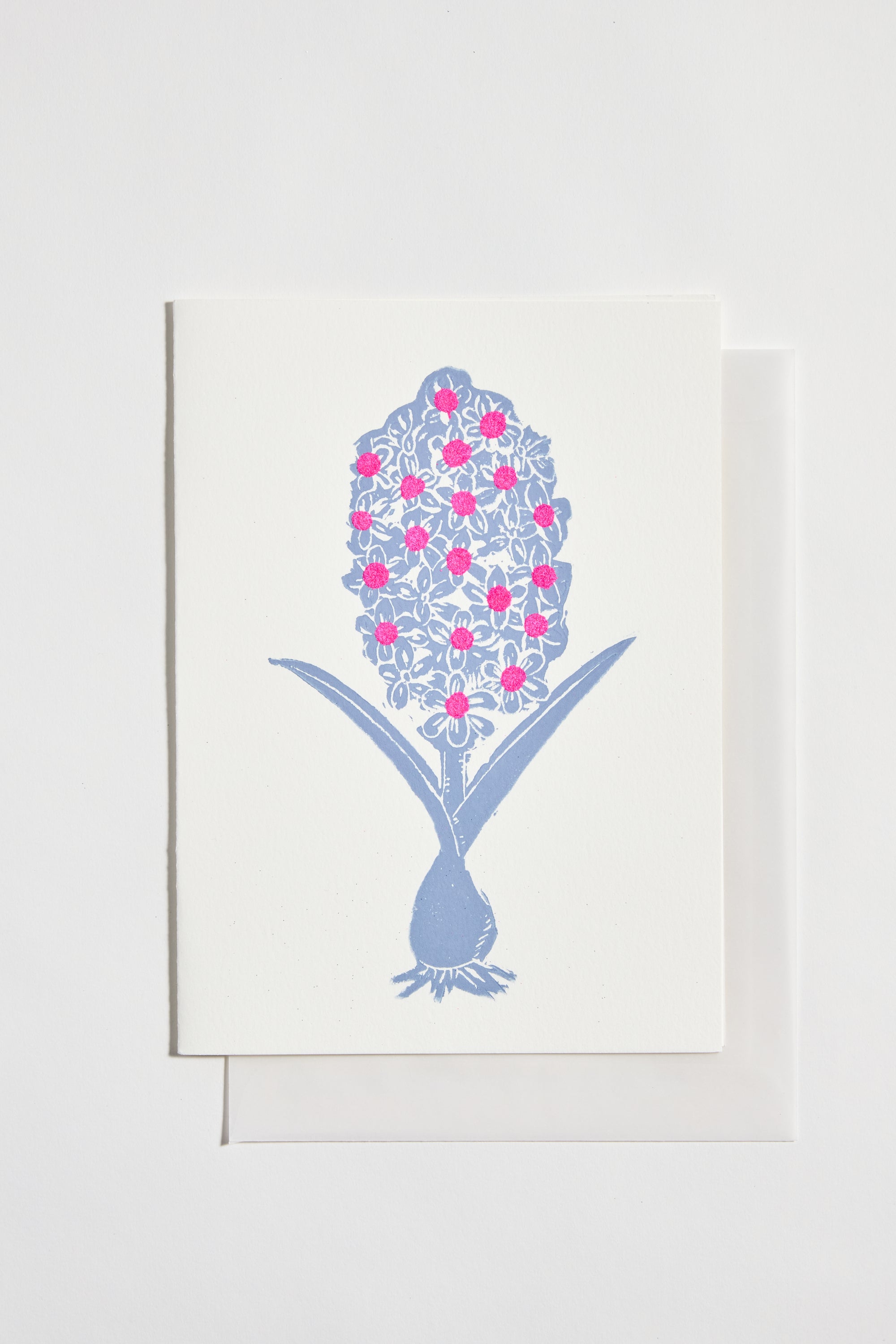 Minnieolga Handmade Card - Hyacinth