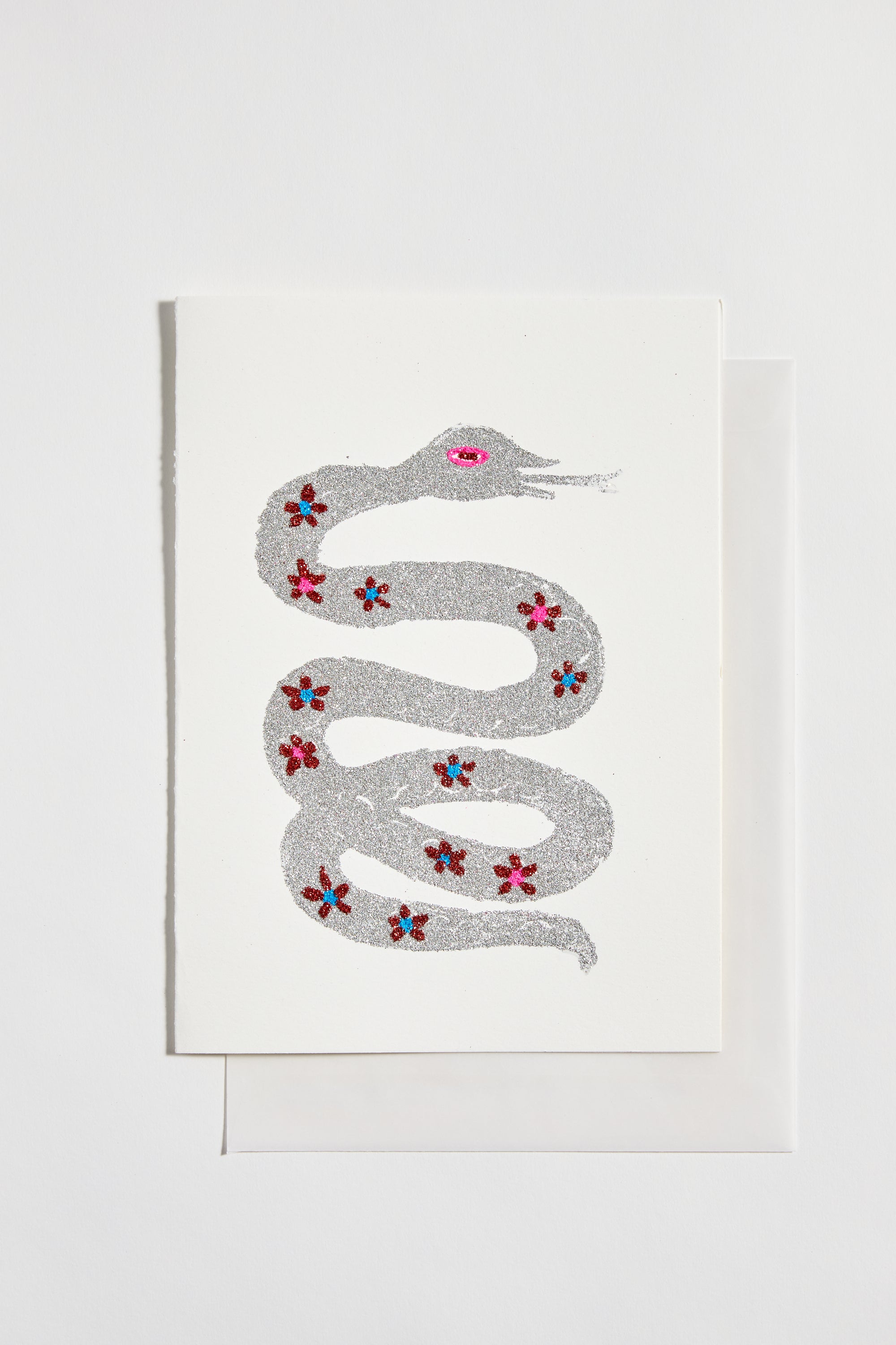 Minnieolga Handmade Card - Year of the Snake