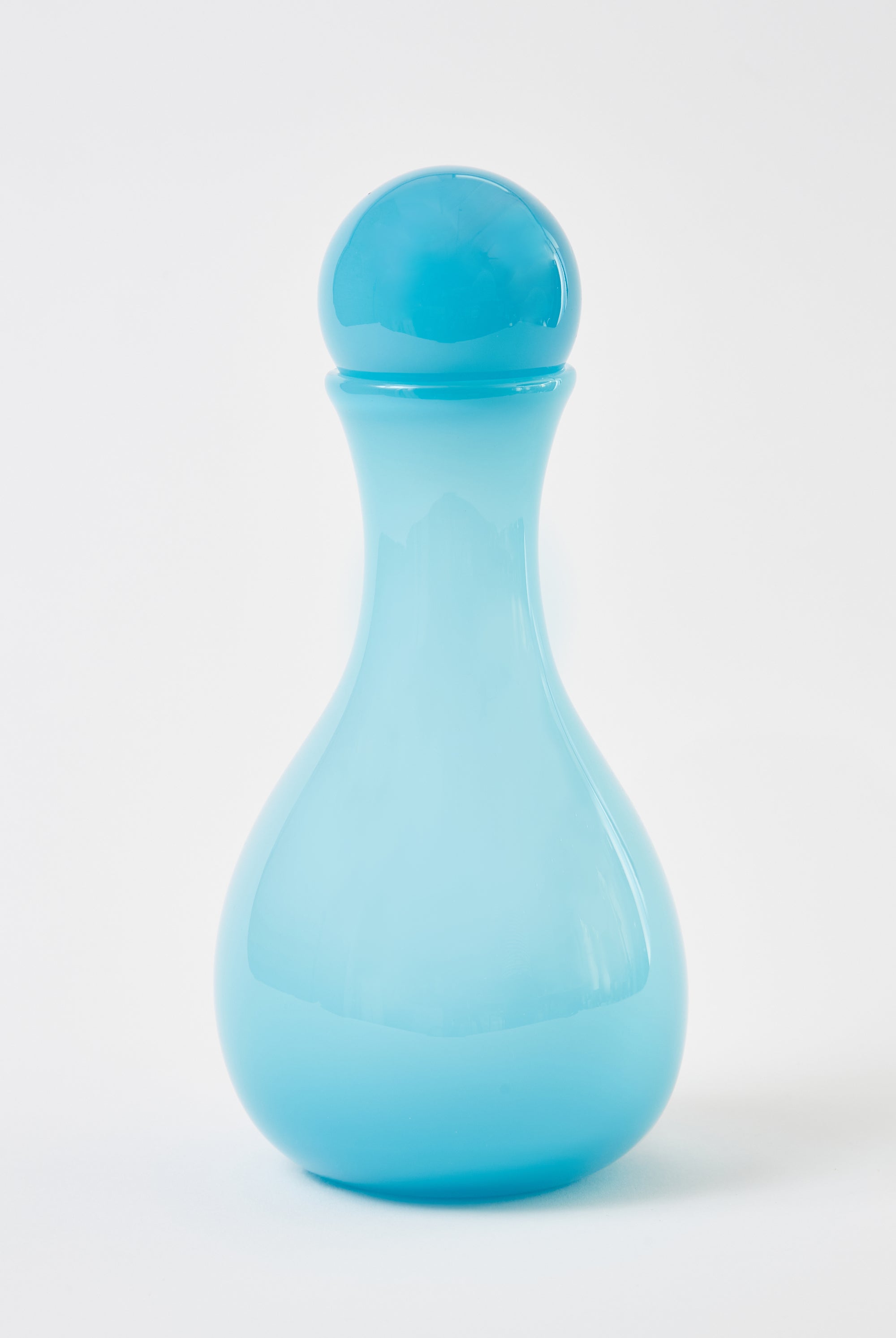 Michael Anchin Aquamarine Vase with Ball