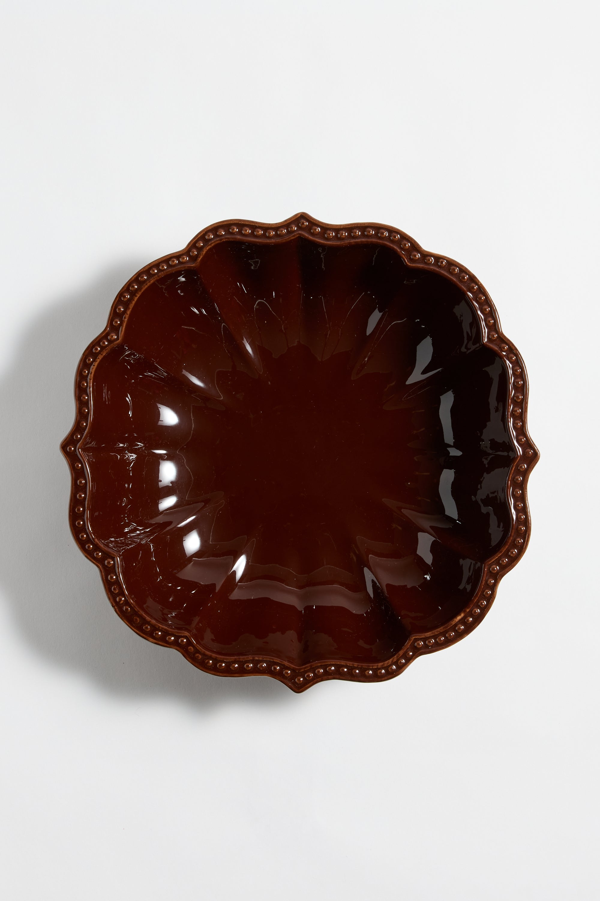 Nicola Fasano Scalloped Serving Bowl