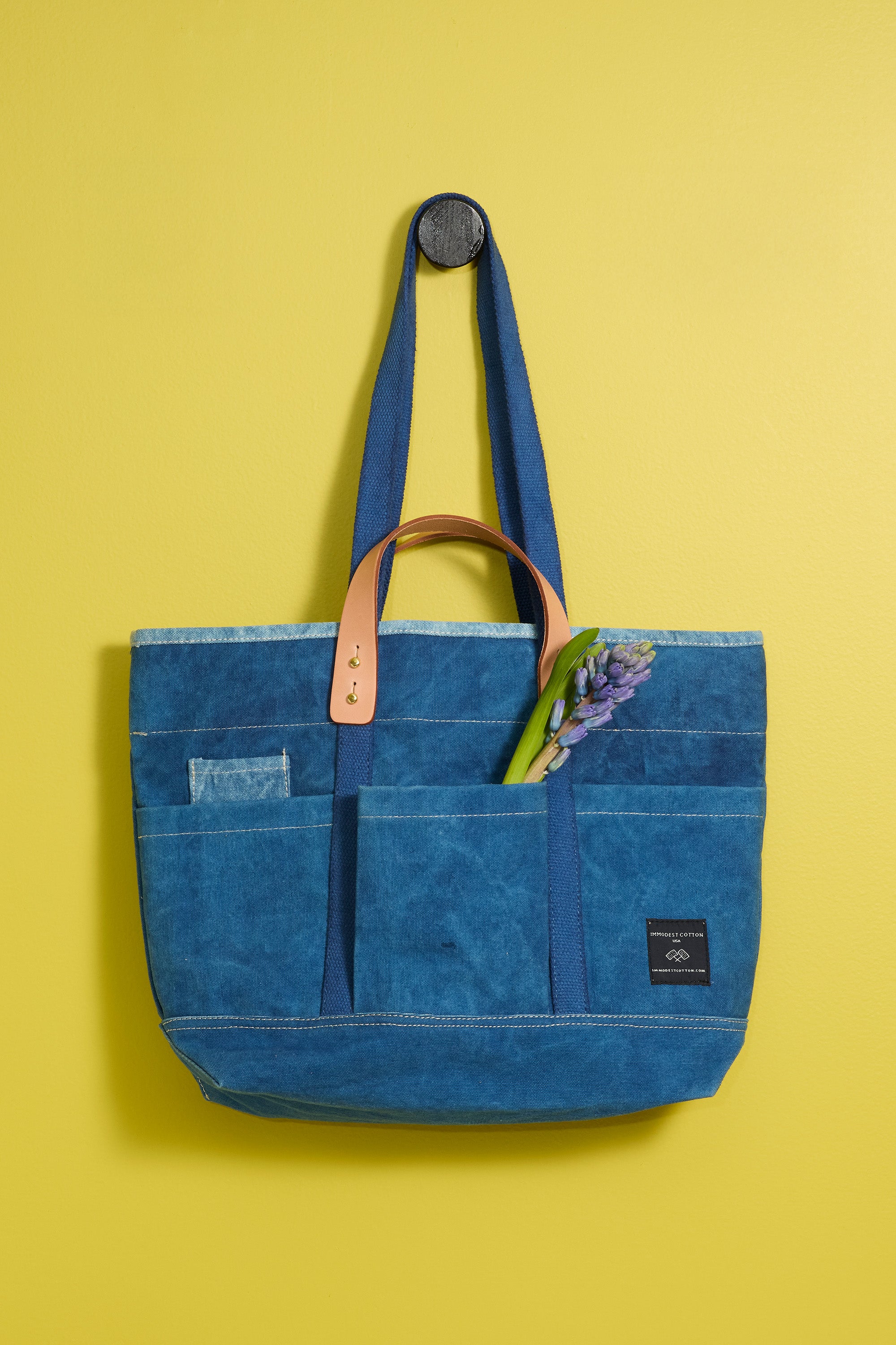 Construction Tote in Denim