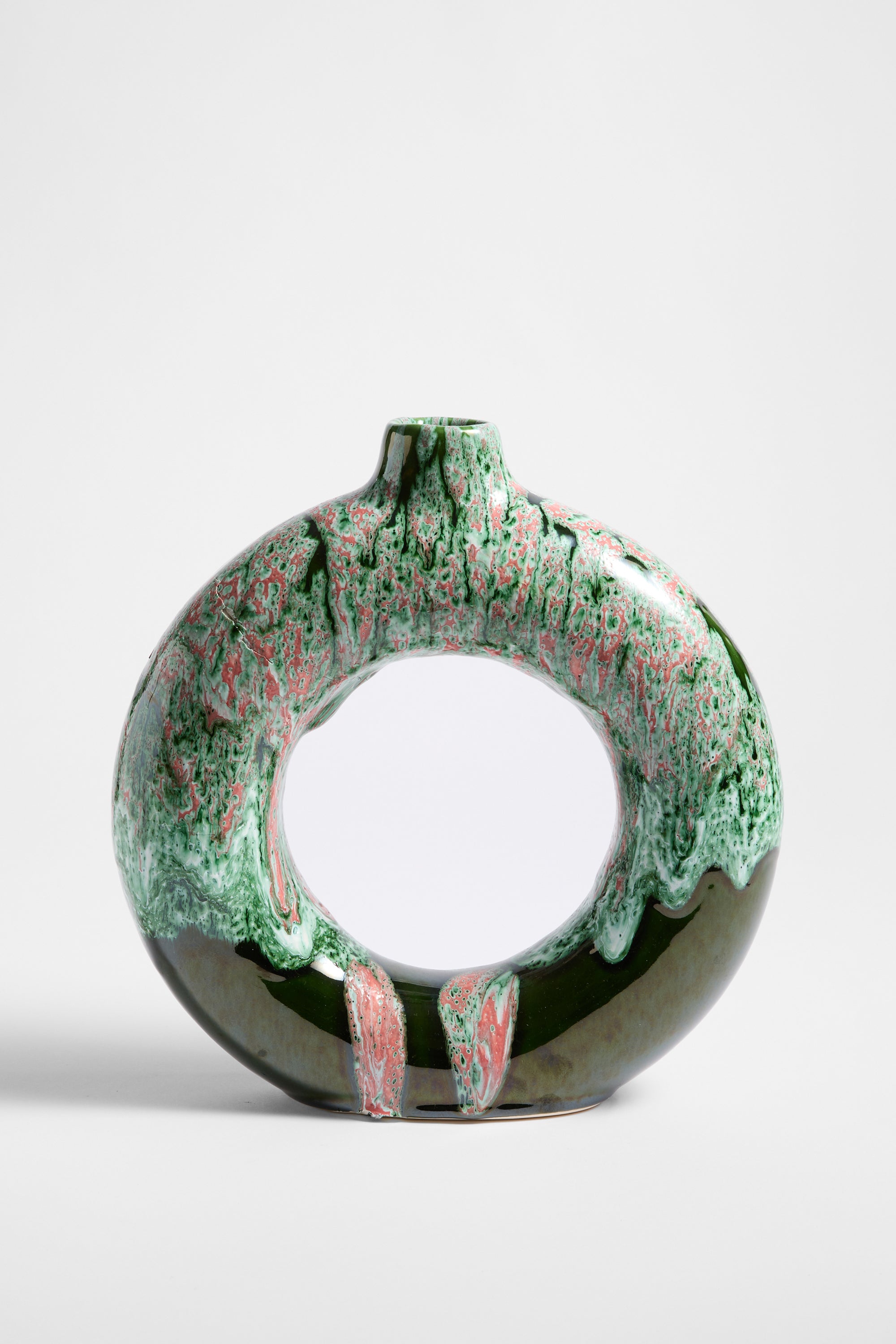 Marrakechi Large Circle Vase in Rose