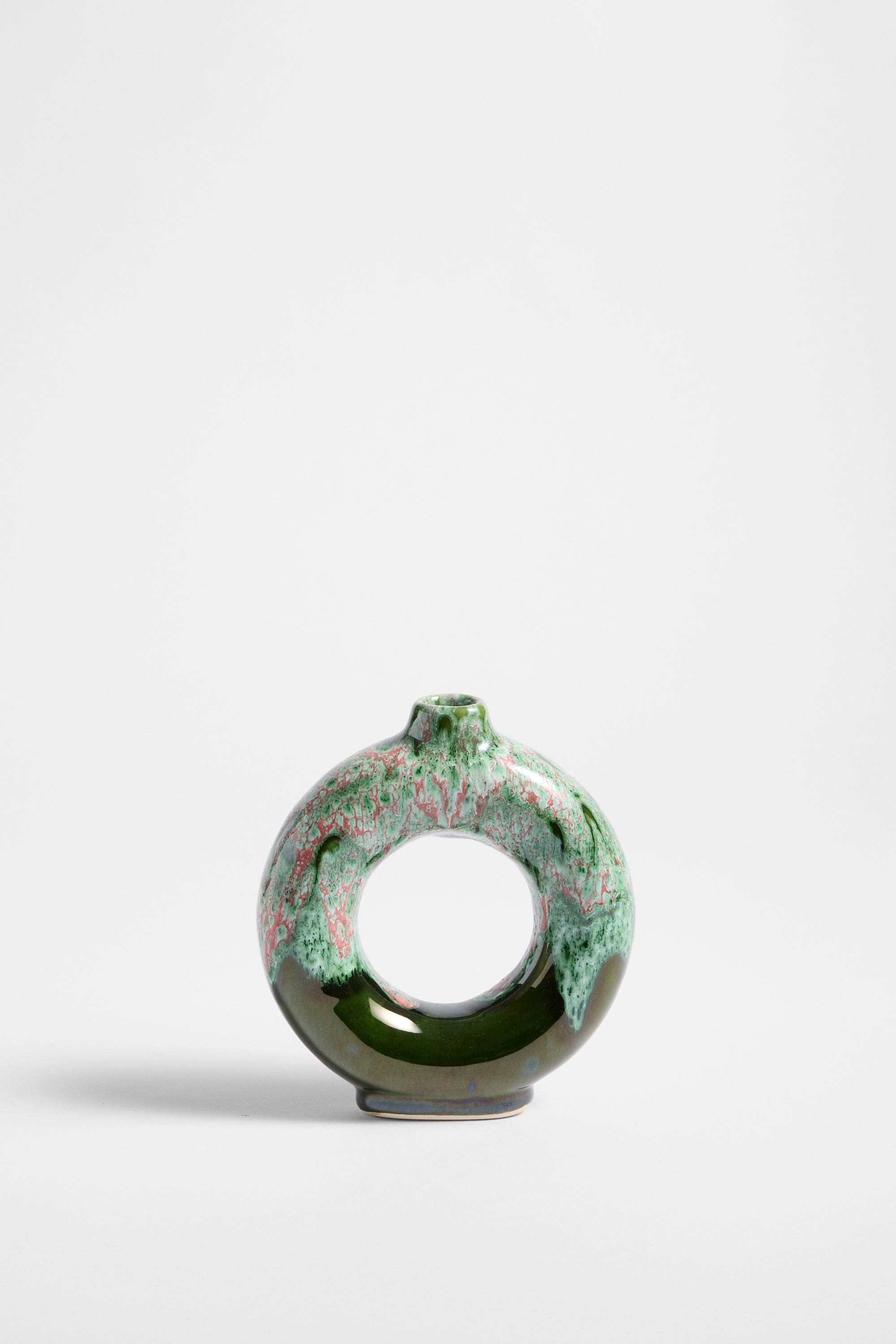 Marrakechi Medium Circle Vase in Rose
