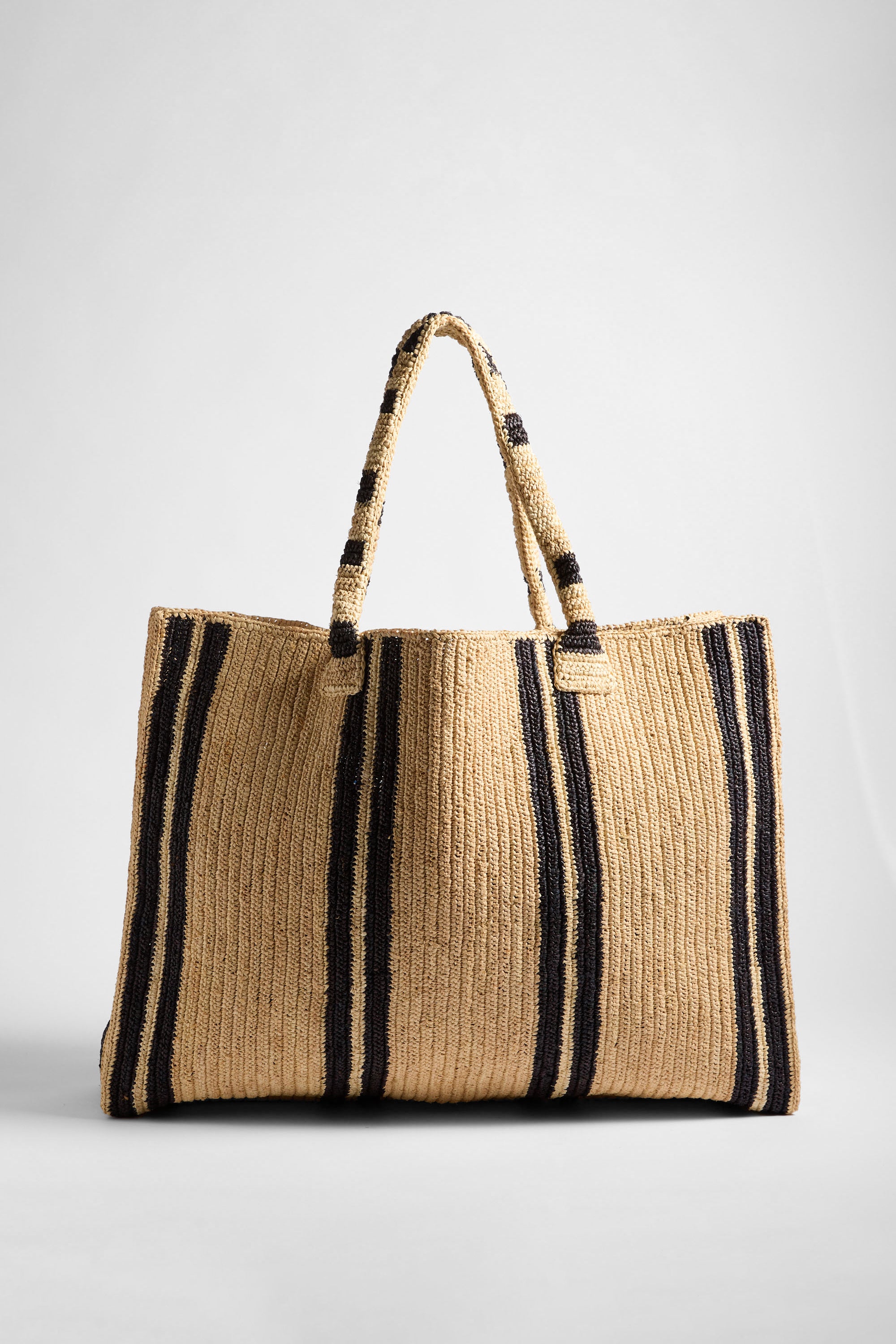 Large Raffia Tote Bag in Vacation