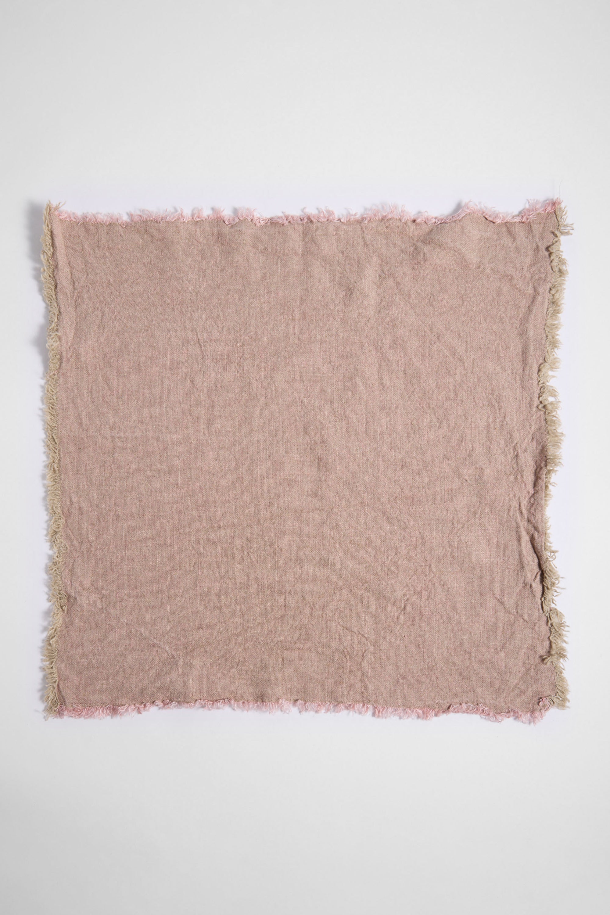 Charvet Linen Napkins in Rose set of 4
