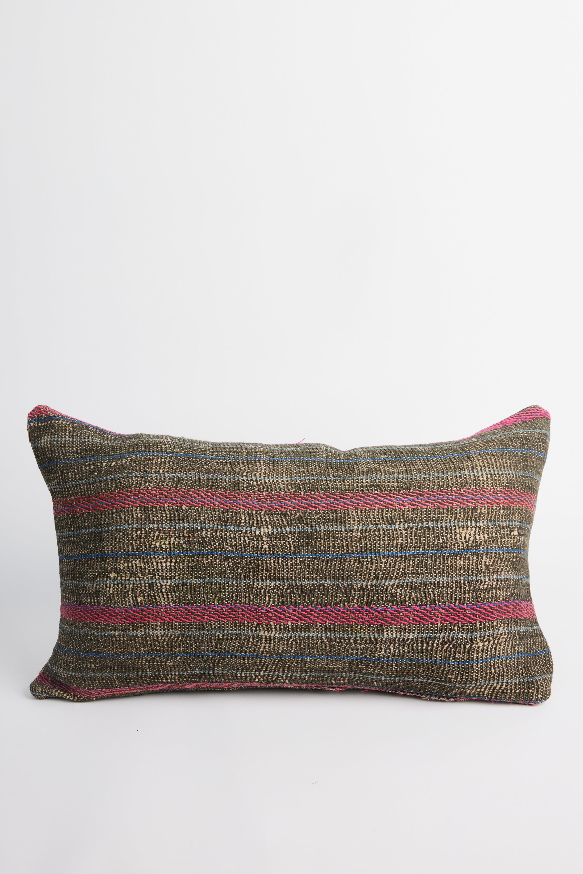 AUNTIE OTI UPCYCLED KANTHA LUMBAR PILLOW CASE