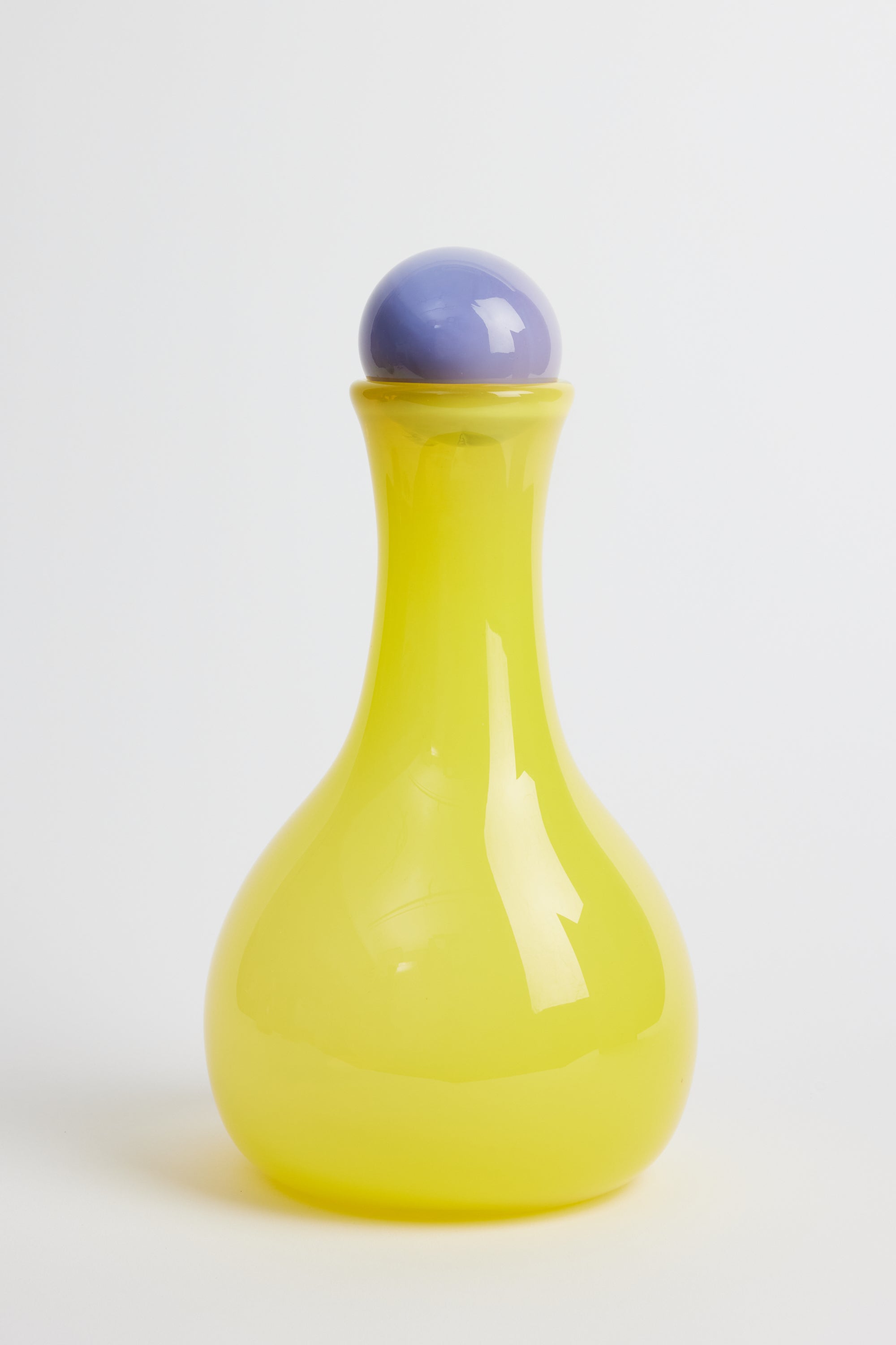 Michael Anchin Yellow Vase with Ball