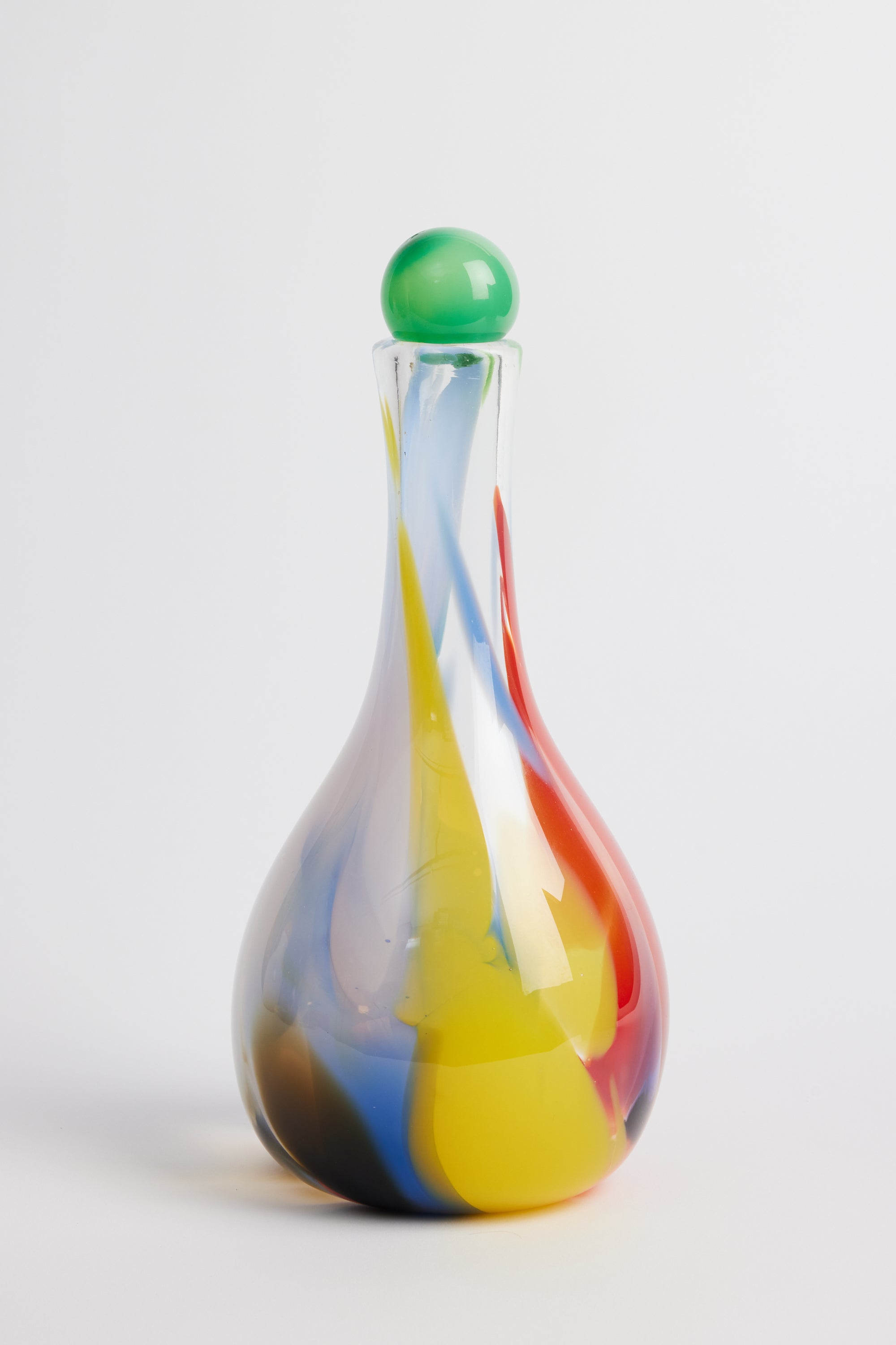 Michael Anchin Swirl Vase with Ball