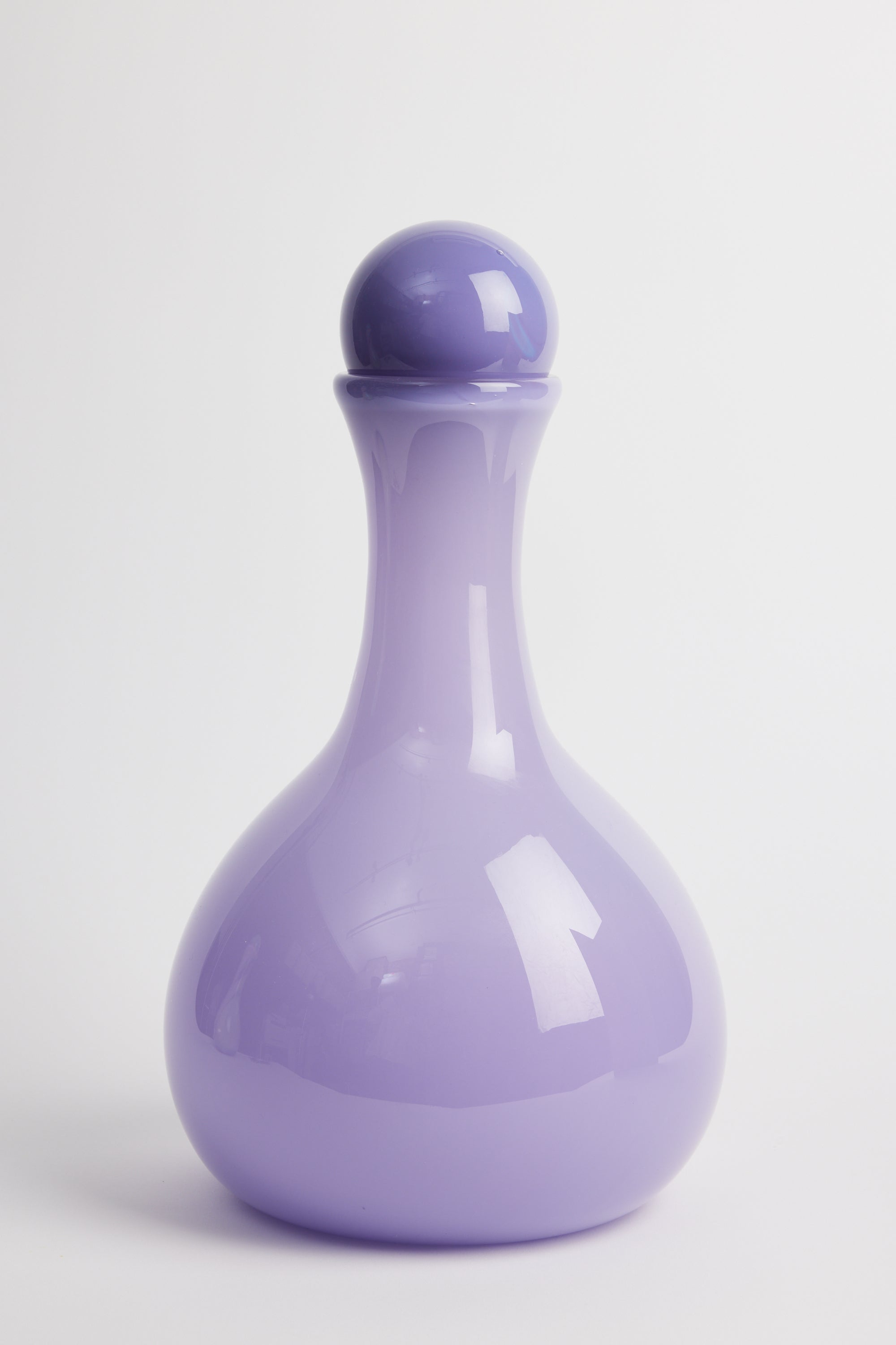 Michael Anchin Large Lilac Vase with Ball