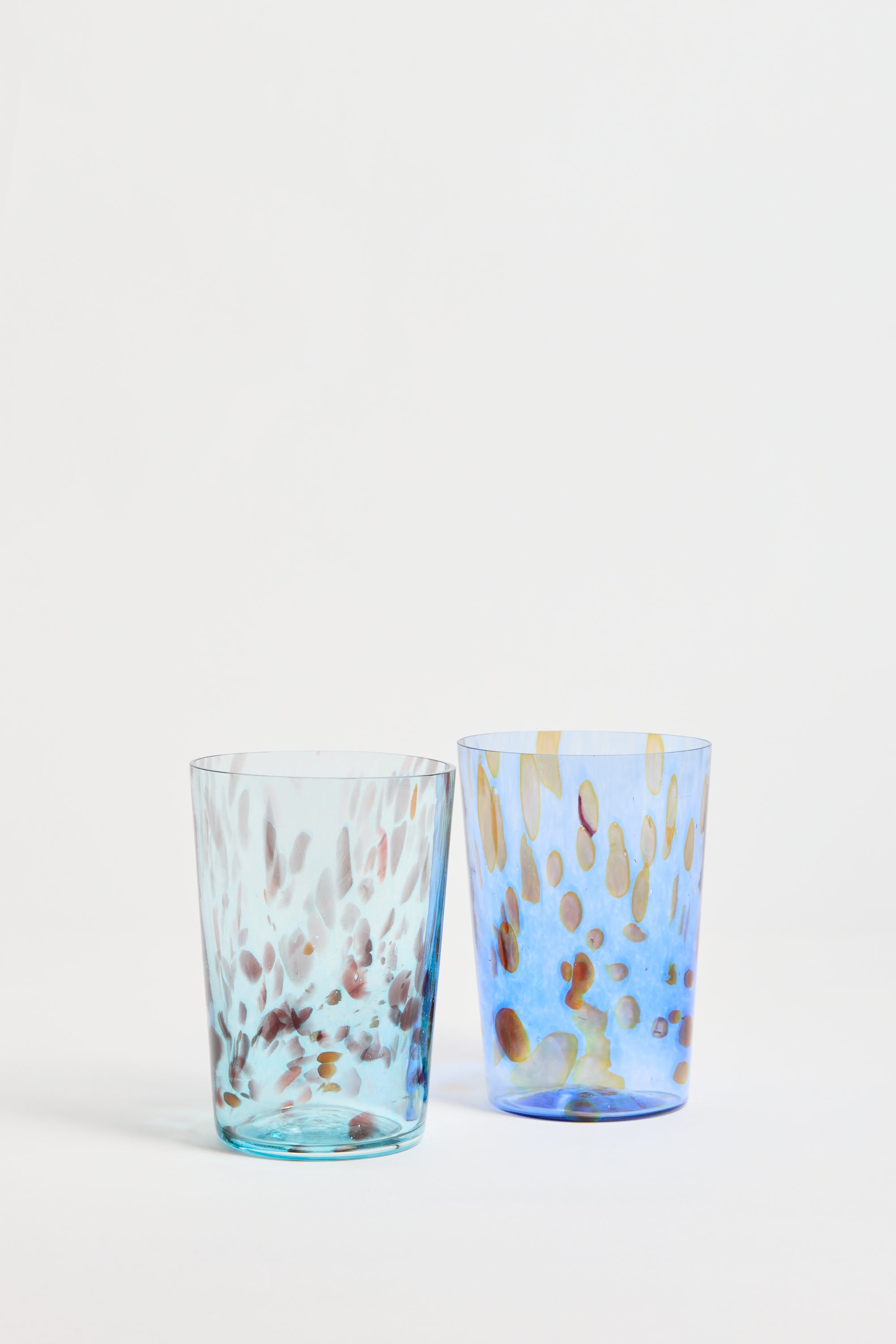 Spanish Hand-blown Crystal Glasses set of 2