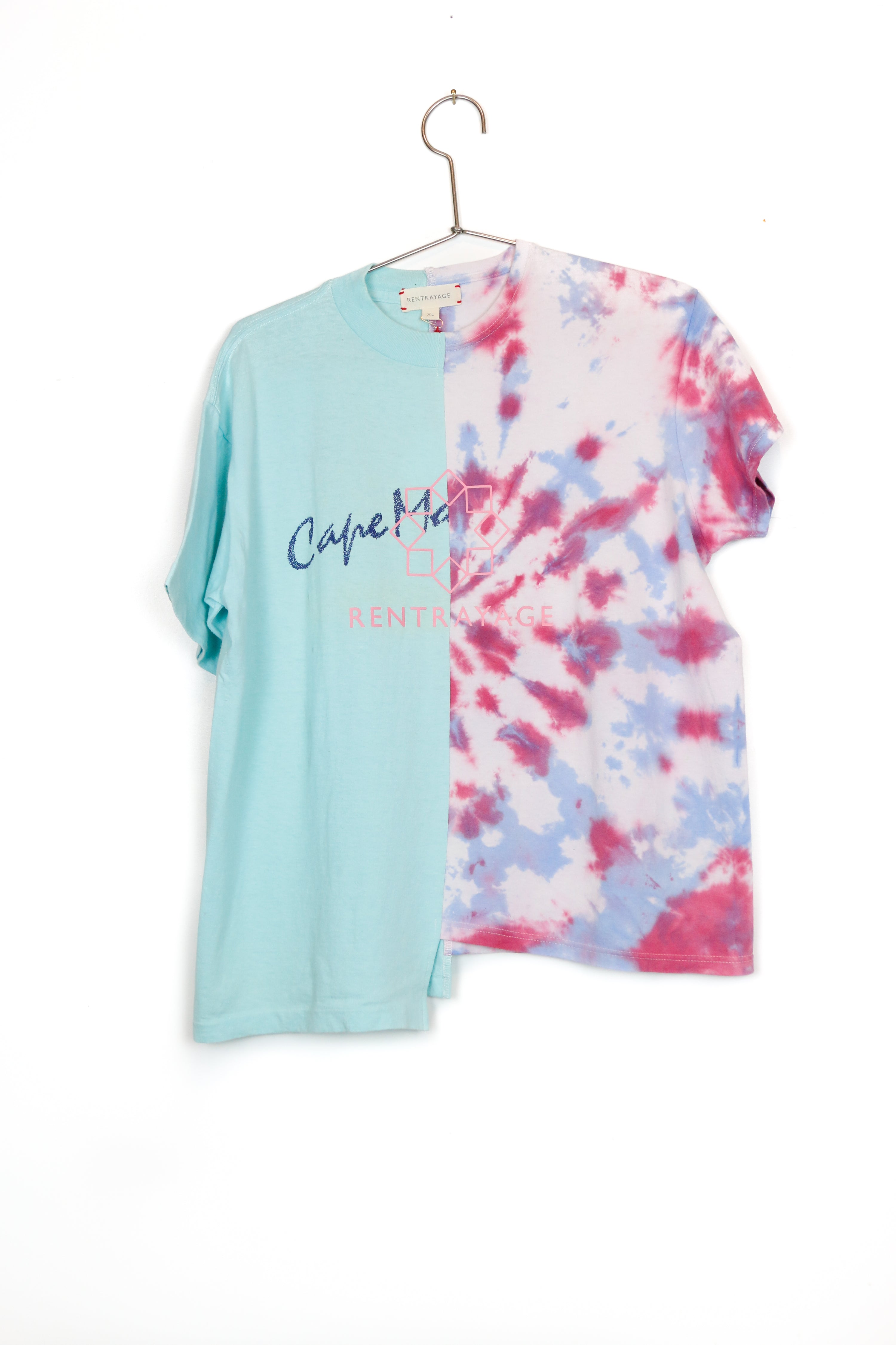 Tie Dye Split Tee