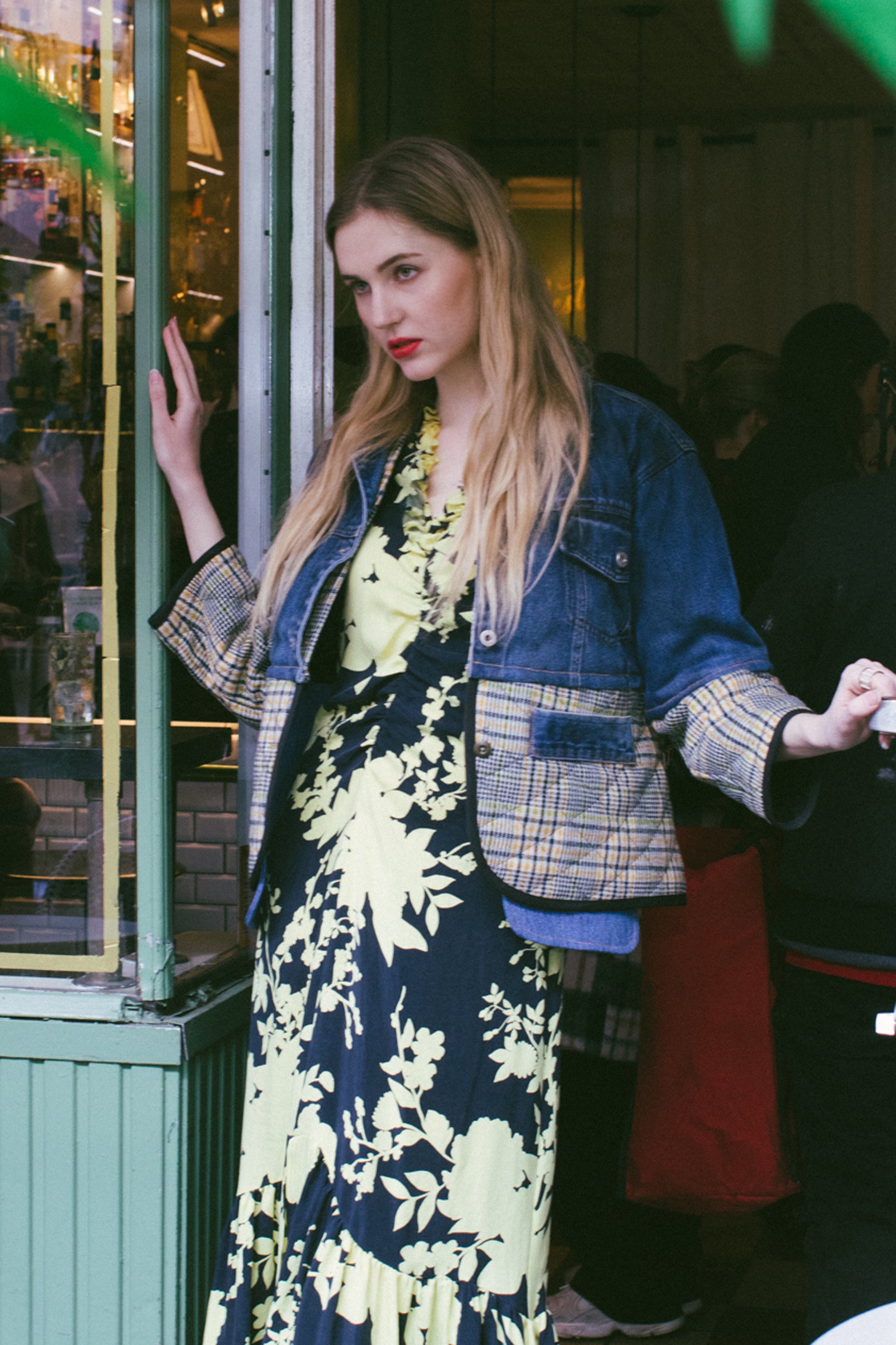 YEMAYA DRESS IN YELLOW FLORAL