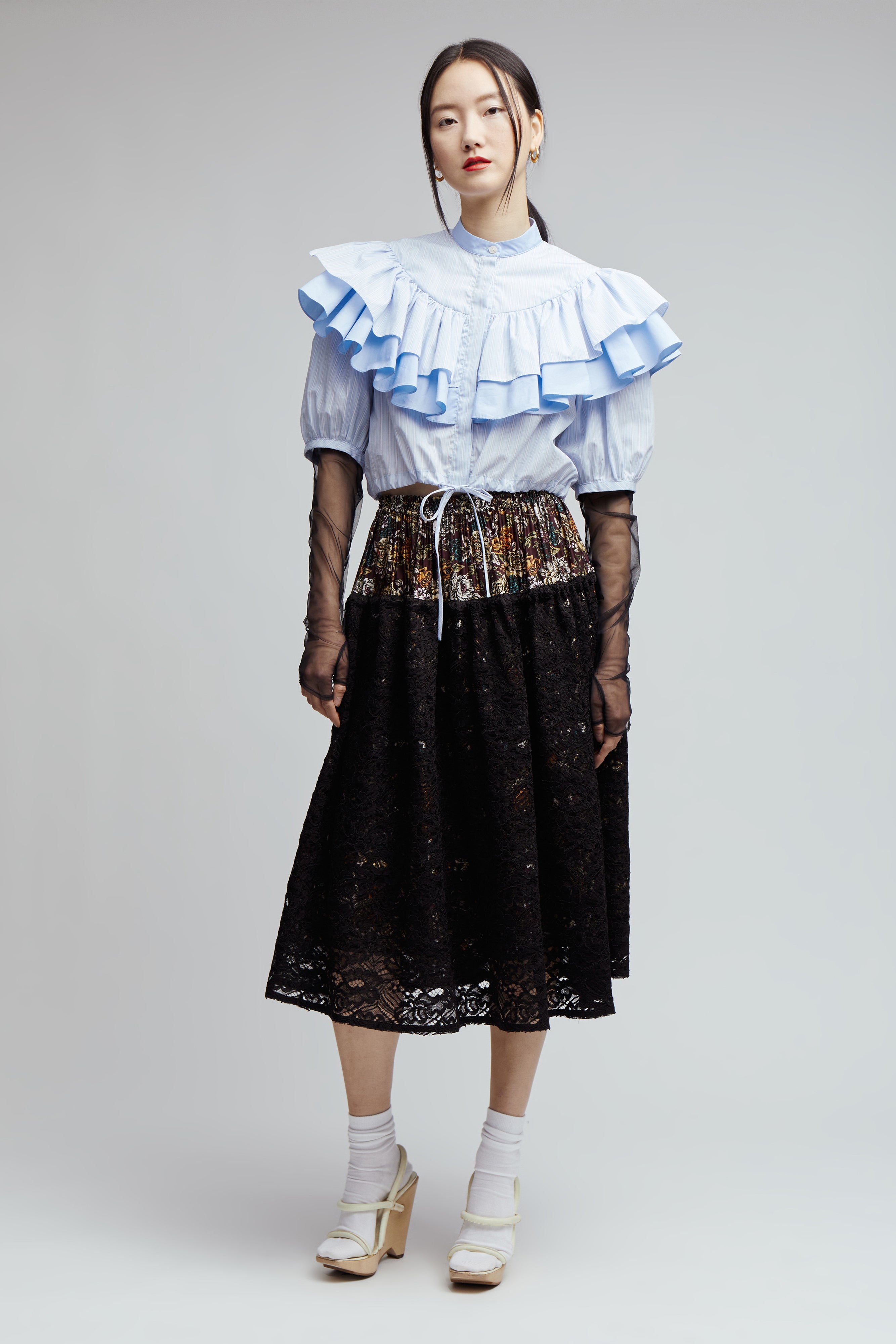 Layered Tourmeline Skirt