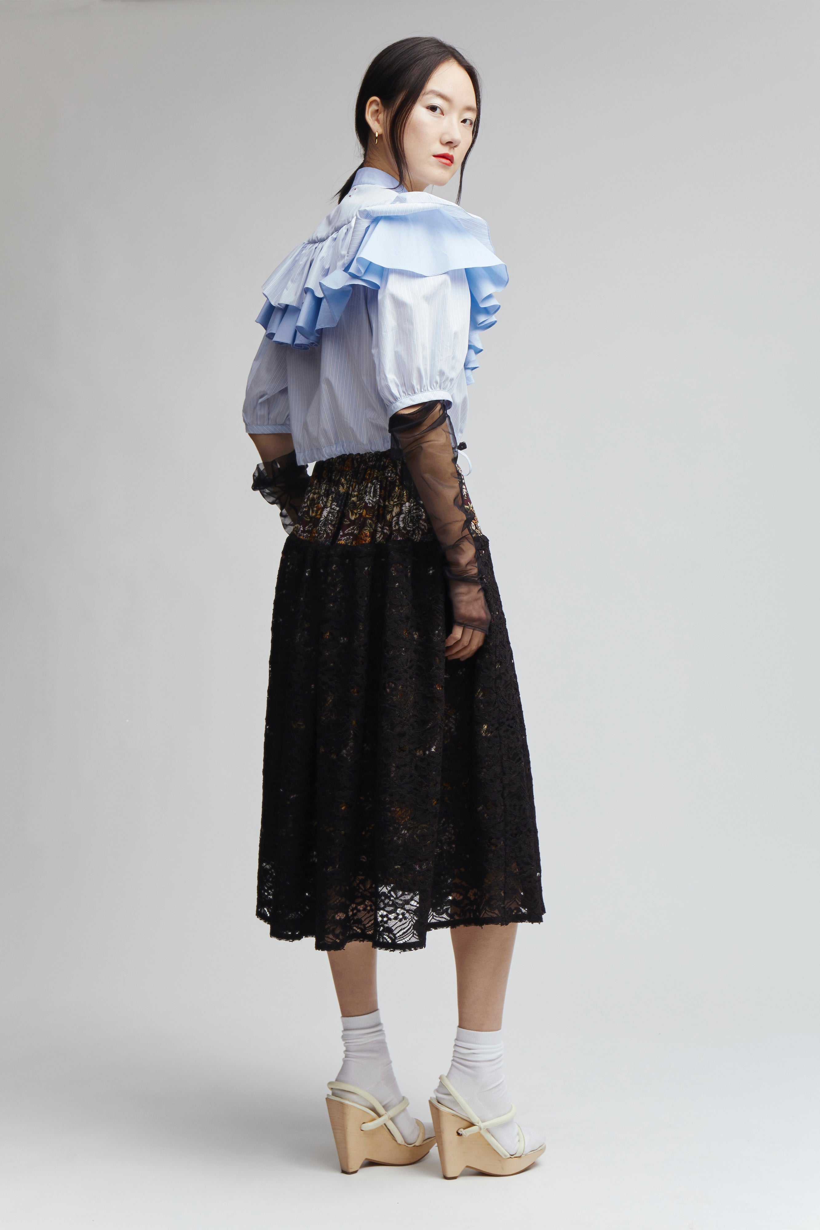 Layered Tourmeline Skirt