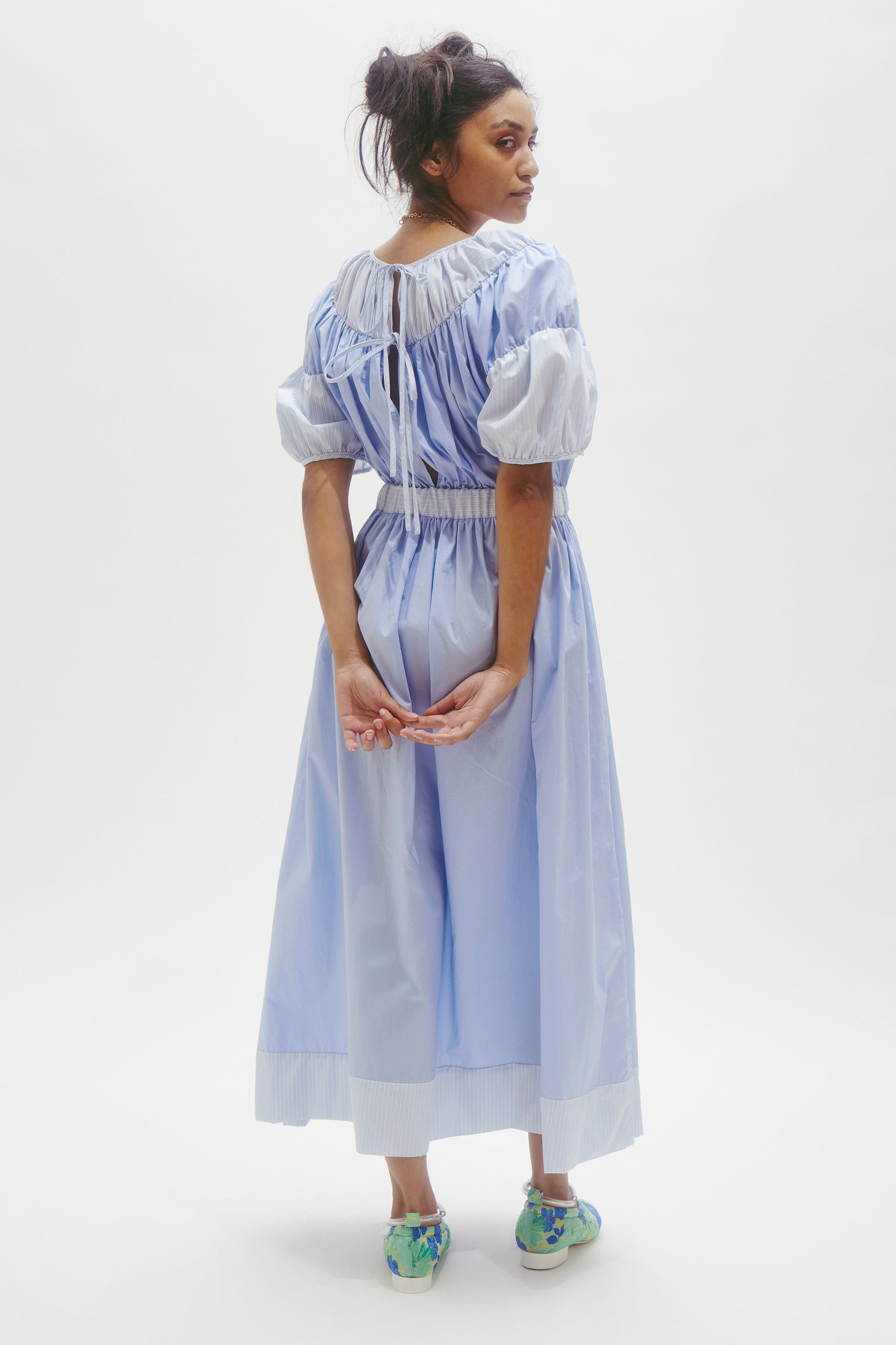 Barnstable Gathered Dress