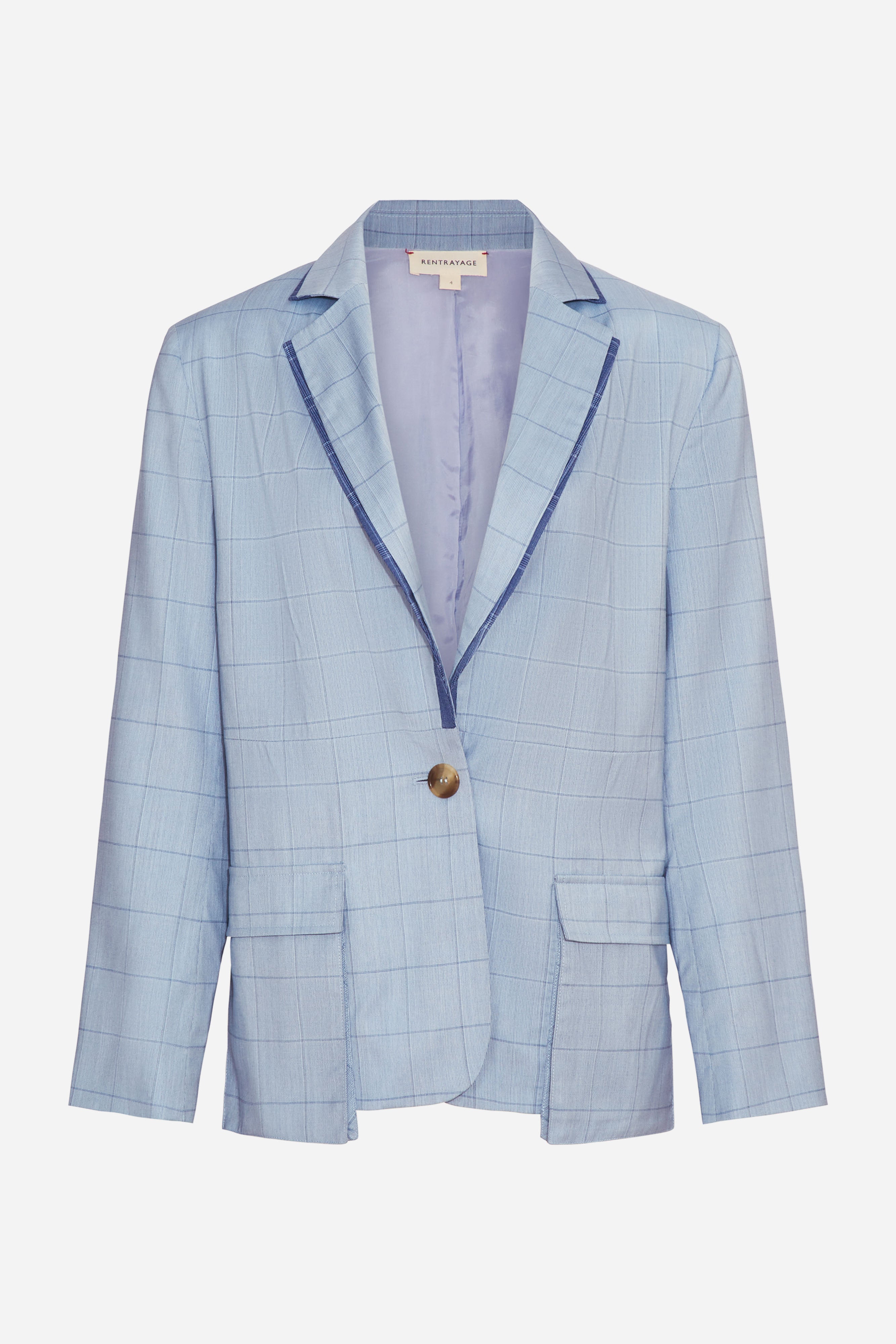 Fortune Blazer in Spring Check