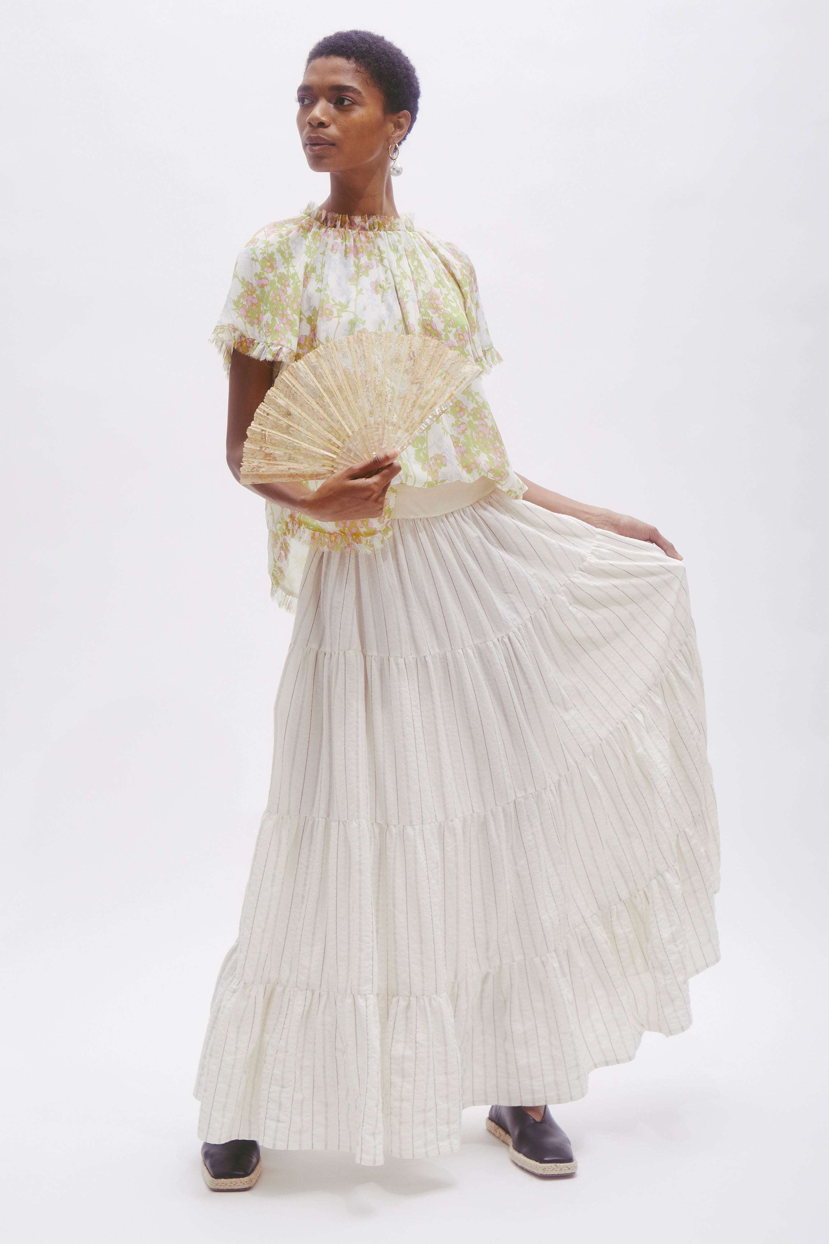 Petulia Tiered Skirt