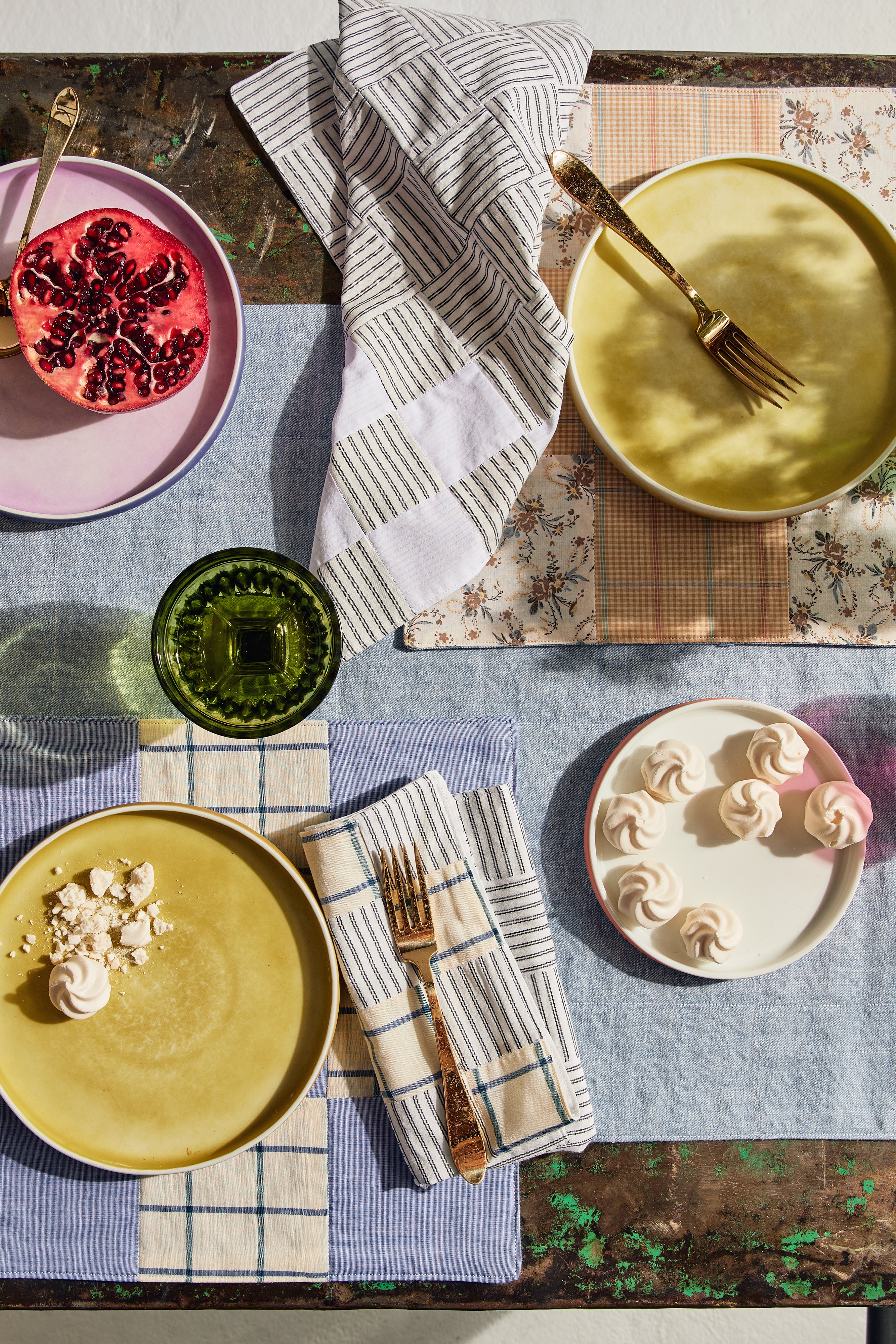Rentrayage Set of 4 Patchwork Placemats -OFFLINE